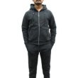 画像2: MOORER ムーレー NORCIA TUTA-RAF ANTRACITE ZIP HOODIE スウェットパーカー パンツ セットアップ フーディ メンズ #46 (2)