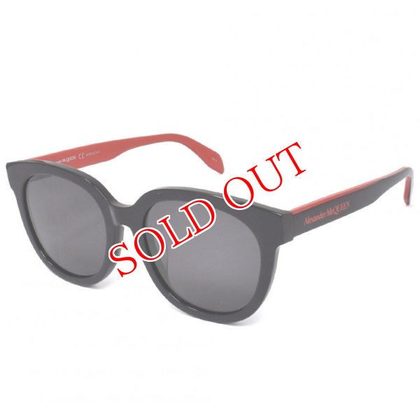 画像1: Alexander McQueen アレキサンダー マックイーン AM0304SK 004 サングラス アジアンフィット メンズ レディース ユニセックス (1)