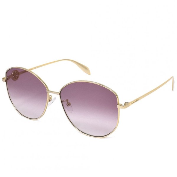 画像1: Alexander McQueen アレキサンダー マックイーン AM0288S 003 サングラス アジアンフィット レディース (1)