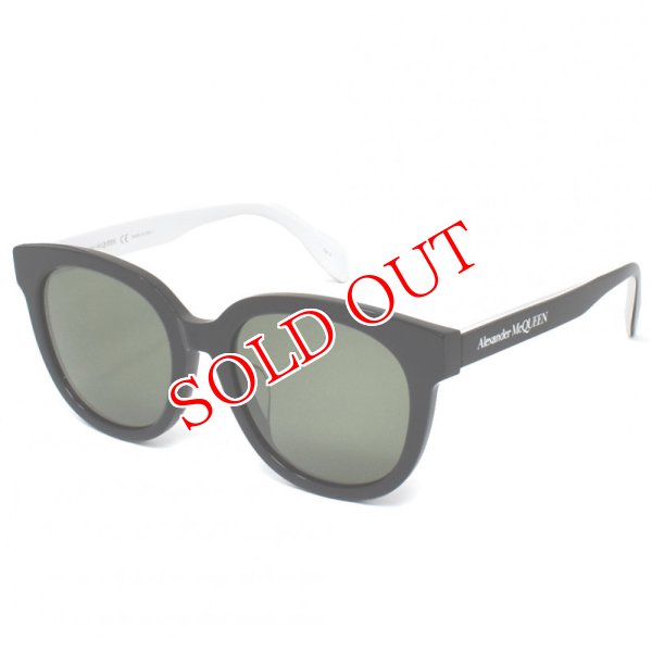 画像1: Alexander McQueen アレキサンダー マックイーン AM0304SK 003 サングラス アジアンフィット メンズ レディース ユニセックス (1)