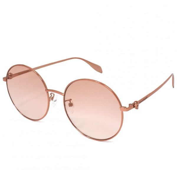画像1: Alexander McQueen アレキサンダー マックイーン AM0275S 004 サングラス アジアンフィット スカル レディース (1)