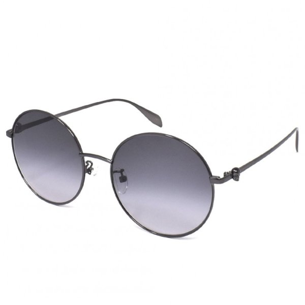 画像1: Alexander McQueen アレキサンダー マックイーン AM0275S 001 サングラス アジアンフィット スカル レディース (1)