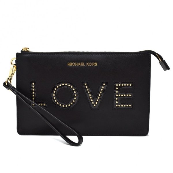 画像1: MICHAEL KORS マイケルコース 32H7GFDW2O 001 クラッチバッグ ハンドバッグ ポーチ レディース (1)