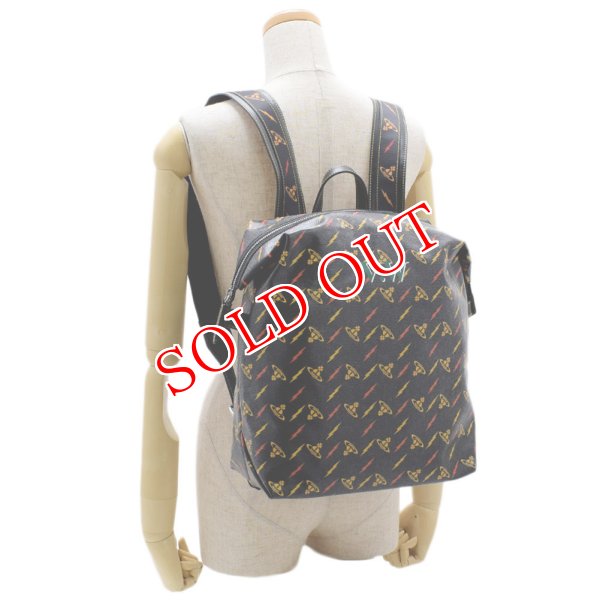 画像5: Vivienne Westwood ヴィヴィアン ウエストウッド 43010032-40239-N301 BLACK バックパック デイパック リュック Colette Rucksack レディース (5)
