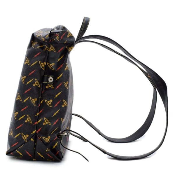 画像2: Vivienne Westwood ヴィヴィアン ウエストウッド 43010032-40239-N301 BLACK バックパック デイパック リュック Colette Rucksack レディース (2)