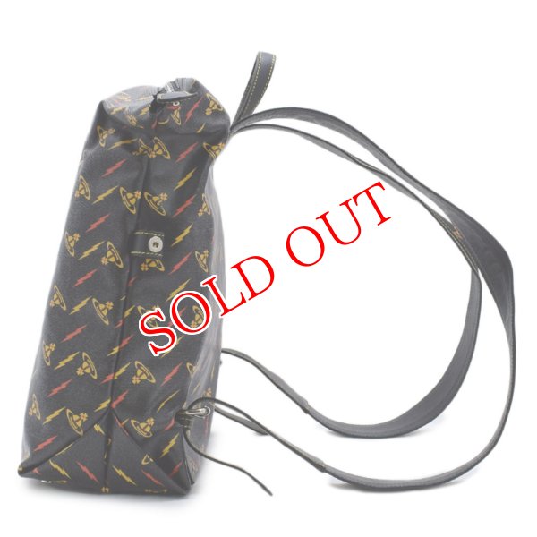 画像2: Vivienne Westwood ヴィヴィアン ウエストウッド 43010032-40239-N301 BLACK バックパック デイパック リュック Colette Rucksack レディース (2)