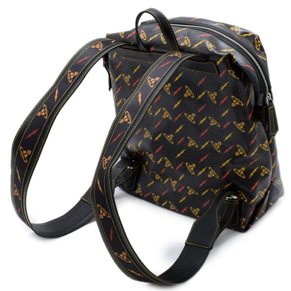 画像3: Vivienne Westwood ヴィヴィアン ウエストウッド 43010032-40239-N301 BLACK バックパック デイパック リュック Colette Rucksack レディース (3)