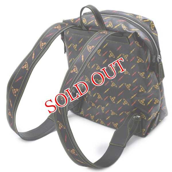 画像3: Vivienne Westwood ヴィヴィアン ウエストウッド 43010032-40239-N301 BLACK バックパック デイパック リュック Colette Rucksack レディース (3)