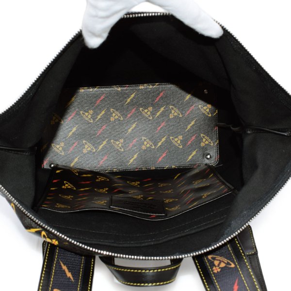 画像4: Vivienne Westwood ヴィヴィアン ウエストウッド 43010032-40239-N301 BLACK バックパック デイパック リュック Colette Rucksack レディース (4)