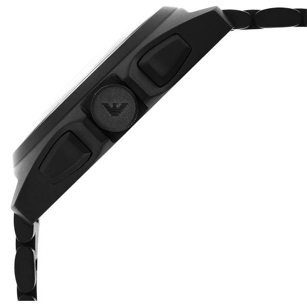 エンポリオアルマーニ  AR1412 Emporio Armani Black Stainless Steel Mens Watch AR11412