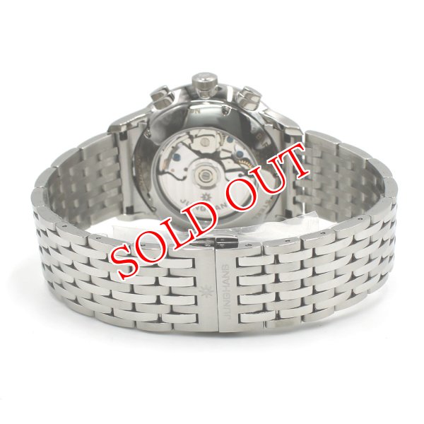 画像3: JUNGHANS ユンハンス 027/4121.45 MEISTER CHRONO SCOPE マイスター クロノスコープ 腕時計 メンズ (3)