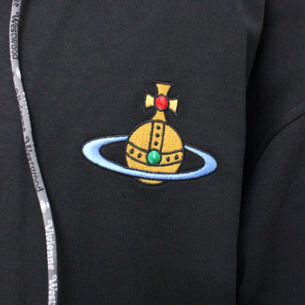 画像7: VIVIENNE WESTWOOD ヴィヴィアンウエストウッド 2I010001-J006O-N401 RUGGED ZIP HOODIE スウェットパーカー フーディ メンズ #XS (7)