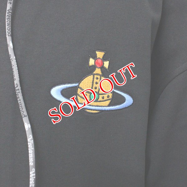 画像7: VIVIENNE WESTWOOD ヴィヴィアンウエストウッド 2I010001-J006O-N401 RUGGED ZIP HOODIE スウェットパーカー フーディ メンズ #XS (7)