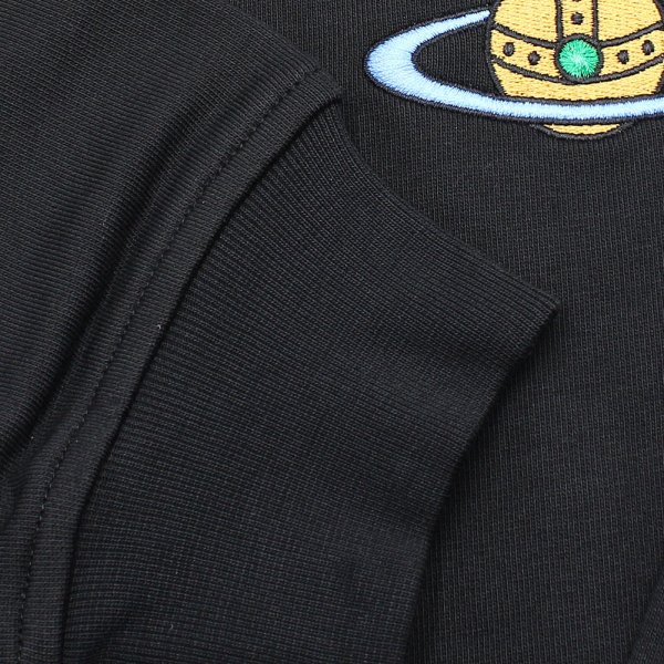 画像9: VIVIENNE WESTWOOD ヴィヴィアンウエストウッド 2I010001-J006O-N401 RUGGED ZIP HOODIE スウェットパーカー フーディ メンズ #XS (9)