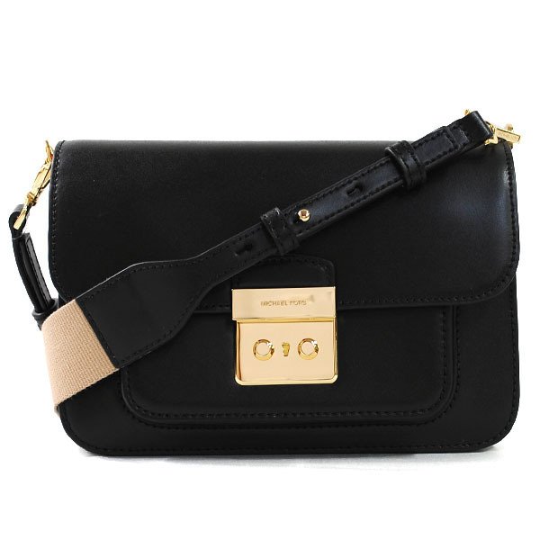 画像1: MICHAEL KORS マイケルコース 30T7GS9L3L 001 ショルダーバッグ レザー レディース (1)