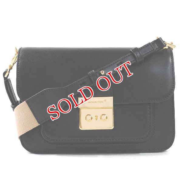 画像1: MICHAEL KORS マイケルコース 30T7GS9L3L 001 ショルダーバッグ レザー レディース (1)