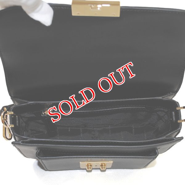画像2: MICHAEL KORS マイケルコース 30T7GS9L3L 001 ショルダーバッグ レザー レディース (2)