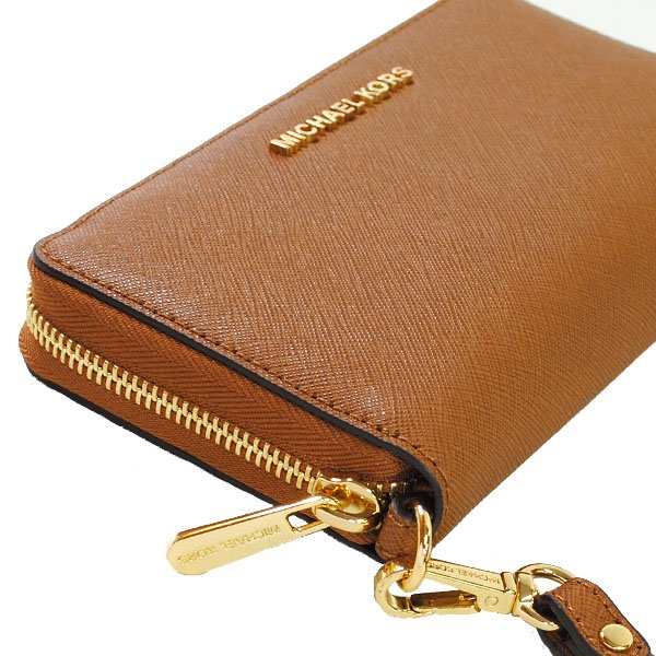 画像3: MICHAEL KORS マイケルコース 32H4GTVE9L 230 長財布 ウォレット ラウンドファスナー スマホケース レディース (3)