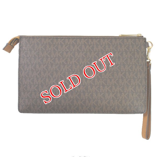 画像2: MICHAEL KORS マイケルコース 32H6GFAW3B 200 クラッチバッグ ハンドバッグ レザー レディース (2)