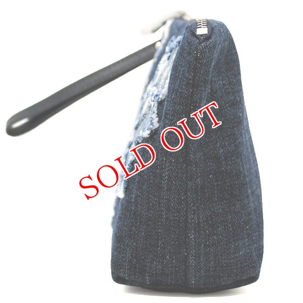 画像3: MICHAEL KORS マイケルコース 32S7SDNF2C 466 ポーチ デニム レディース (3)