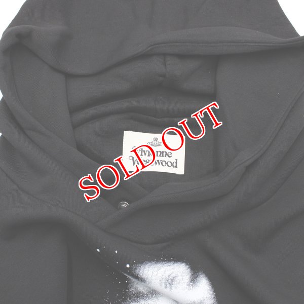 画像7: VIVIENNE WESTWOOD ヴィヴィアンウエストウッド 3I01000G-J0032-PO-N306 SPRAY ORB PULLOVER スウェットパーカー フーディ メンズ #XS (7)