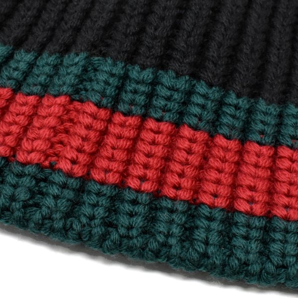 画像2: GUCCI グッチ 429753 4G206 1000 ウール 帽子 メンズ レディース (2)