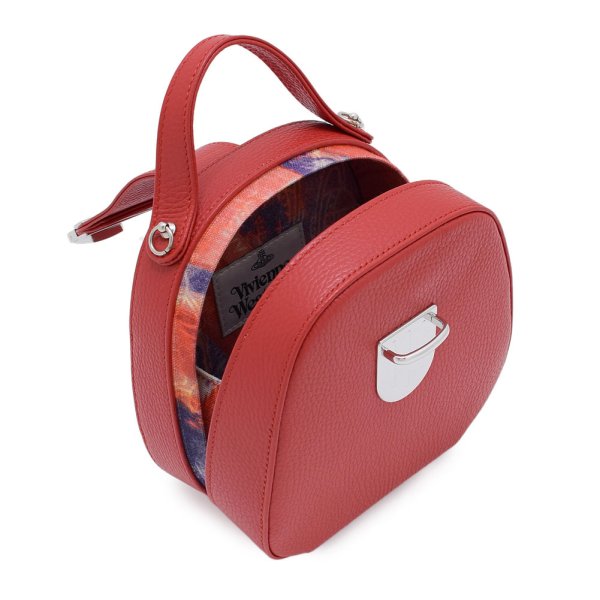 画像3: Vivienne Westwood ヴィヴィアン ウエストウッド 43030051-40519-H402 RED ショルダーバッグ Dolce Crossbody レディース (3)