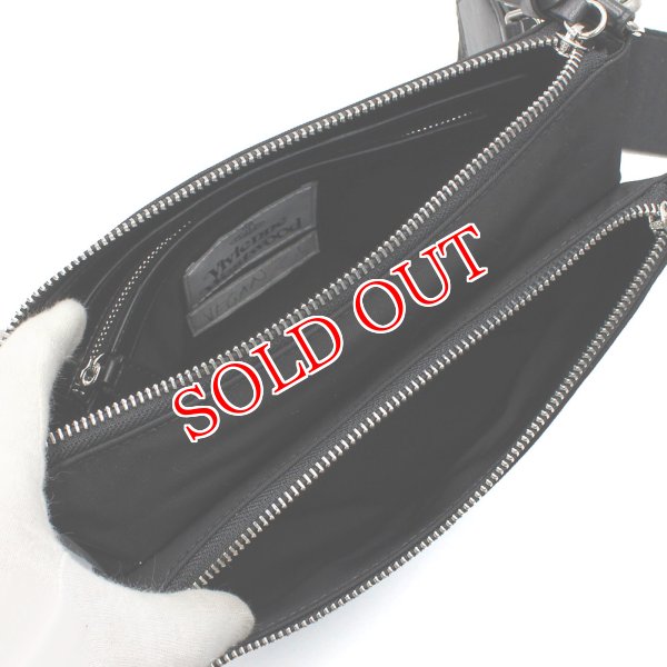 画像4: VIVIENNE WESTWOOD ヴィヴィアンウエストウッド 43030093-UW001Y-LA-N401 PENNY DOUBLE POUCH バッグ ショルダーバッグ ポーチ レディース (4)