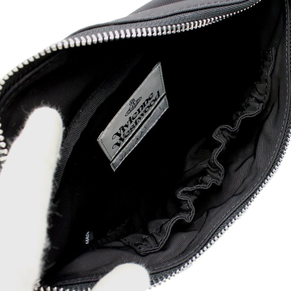 画像4: VIVIENNE WESTWOOD ヴィヴィアンウエストウッド 43070028-UW001Y-LA-N401 HILDA SMALL BUM BAG バッグ ウエストバッグ ボディバッグ メンズ レディース (4)