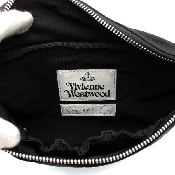 画像5: VIVIENNE WESTWOOD ヴィヴィアンウエストウッド 43070028-UW001Y-LA-N401 HILDA SMALL BUM BAG バッグ ウエストバッグ ボディバッグ メンズ レディース (5)