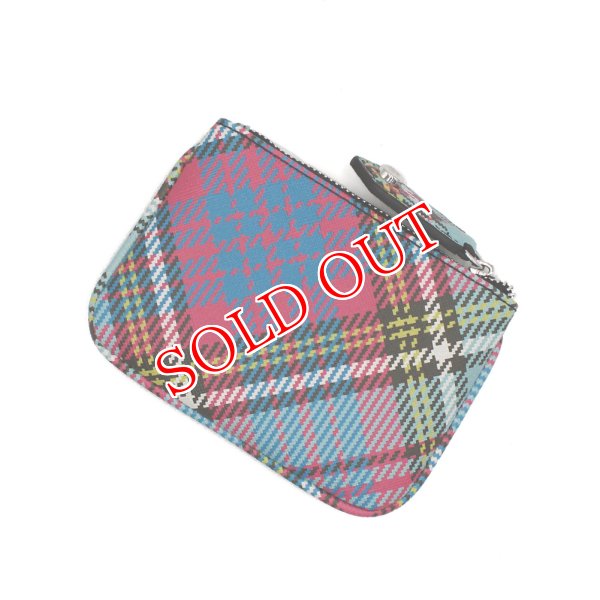 画像2: VIVIENNE WESTWOOD ヴィヴィアンウエストウッド 51010007-S000V-PF-O102 BIOGREEN SAFFIANO PRINTED COIN PURSE 財布 コインケース レディース (2)