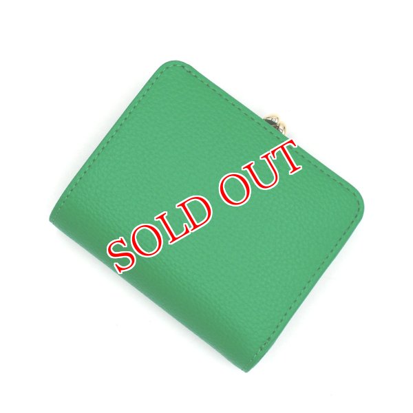 画像2: VIVIENNE WESTWOOD ヴィヴィアンウエストウッド 51010058U-S000D-M403 RE-VEGAN WALLET FR PKT 財布 2つ折り財布 レディース (2)