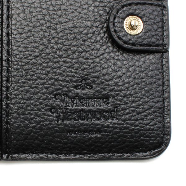 画像7: VIVIENNE WESTWOOD ヴィヴィアンウエストウッド 51010058U-S000D-N402 RE-VEGAN WALLET FR PKT 財布 2つ折り財布 レディース (7)