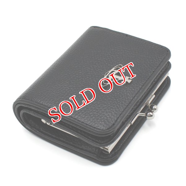 画像3: VIVIENNE WESTWOOD ヴィヴィアンウエストウッド 51010058U-S000D-N403 RE-VEGAN WALLET FR PKT 財布 2つ折り財布 レディース (3)