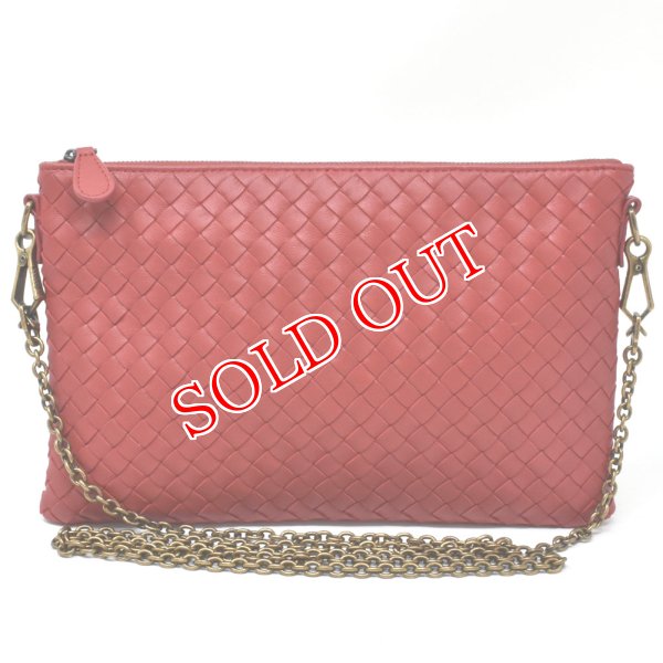 画像1: BOTTEGA VENETA ボッテガヴェネタ 510282 VO0AD 6411 チェーンウォレット ショルダーバッグ レディース (1)