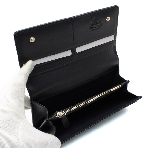 画像4: VIVIENNE WESTWOOD ヴィヴィアンウエストウッド 51040027-L001N-PF-N403 長財布 小銭入れ付き WALLET レディース (4)