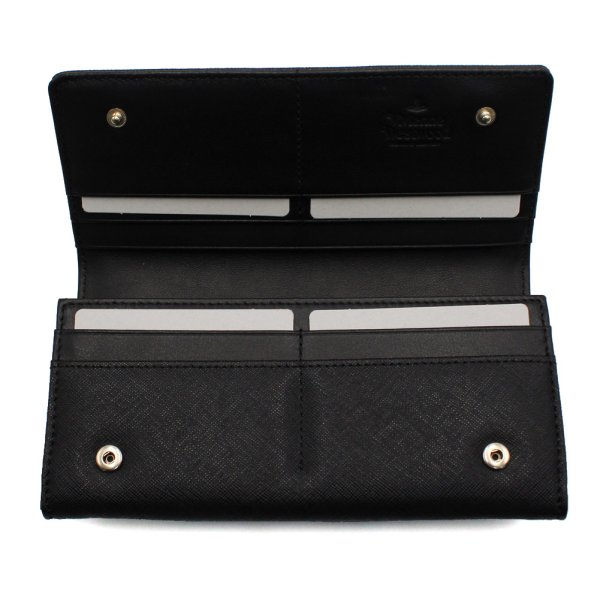 画像5: VIVIENNE WESTWOOD ヴィヴィアンウエストウッド 51040027-L001N-PF-N403 長財布 小銭入れ付き WALLET レディース (5)