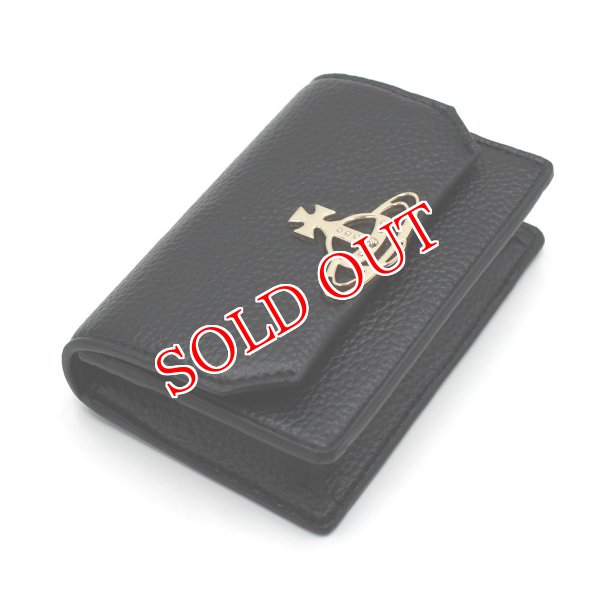画像3: VIVIENNE WESTWOOD ヴィヴィアンウエストウッド 51040067U-S000D-N402 RE-VEGAN BUSINESS CARD HOLDER カードケース カードホルダー メンズ レディース ユニセックス (3)