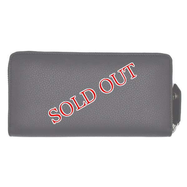 画像2: Vivienne Westwood ヴィヴィアン ウエストウッド 51050022-L001J-N401 長財布 GRAIN LEATHER ZIP ROUND WALLET レディース (2)