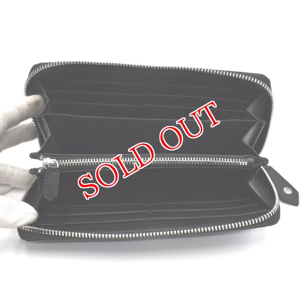 画像4: Vivienne Westwood ヴィヴィアン ウエストウッド 51050022-L001J-N401 長財布 GRAIN LEATHER ZIP ROUND WALLET レディース (4)