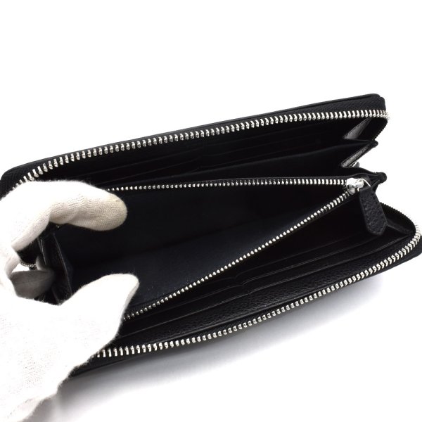 画像6: Vivienne Westwood ヴィヴィアン ウエストウッド 51050022-L001J-N401 長財布 GRAIN LEATHER ZIP ROUND WALLET レディース (6)