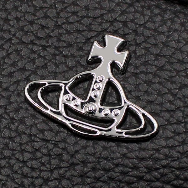 画像5: VIVIENNE WESTWOOD ヴィヴィアンウエストウッド 51110039-S000D-PF-N403 SLIM LONG CARD HOLDER カードホルダー 小銭入れ メンズ レディース (5)