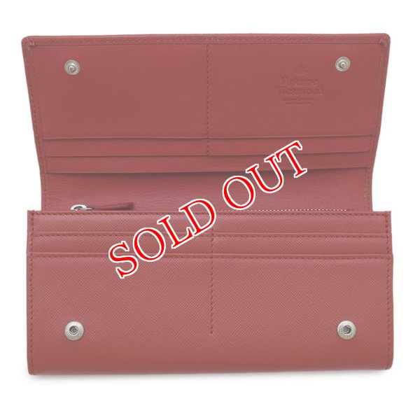 画像3: Vivienne Westwood ヴィヴィアン ウエストウッド 51120005-40187-H402 RED 長財布 Pimlico Long Card Holder レディース (3)