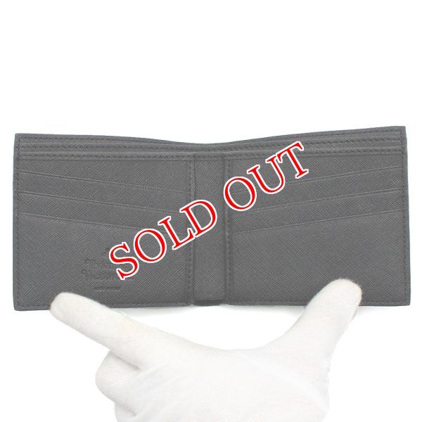 画像4: VIVIENNE WESTWOOD ヴィヴィアンウエストウッド 51120008U-S000B-N401 SAFFIANO MAN BILLFOLD 財布 2つ折り財布 メンズ (4)