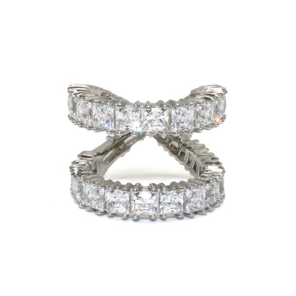 画像2: SWAROVSKI スワロフスキー 5677630 Hyperbola 52 リング 指輪 アクセサリー レディース (2)
