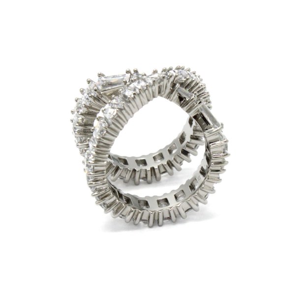 画像4: SWAROVSKI スワロフスキー 5677630 Hyperbola 52 リング 指輪 アクセサリー レディース (4)