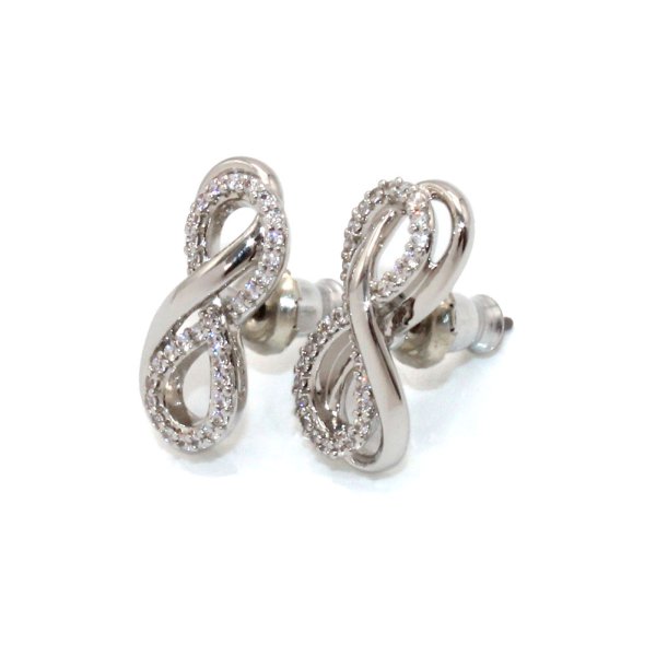 画像1: SWAROVSKI スワロフスキー 5687269 Hyperbola ピアス アクセサリー レディース (1)