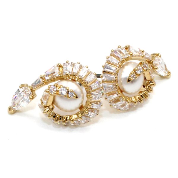 画像2: SWAROVSKI スワロフスキー 5698888 Snake ピアス アクセサリー レディース (2)