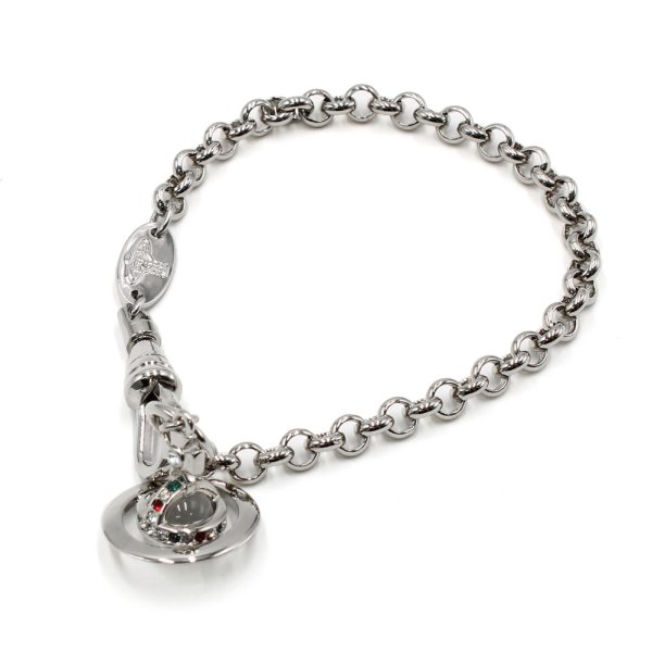 画像1: Vivienne Westwood ヴィヴィアン ウエストウッド 61020057-02P019 NEW PETITE ORB BRACELET ブレスレット アクセサリー レディース (1)