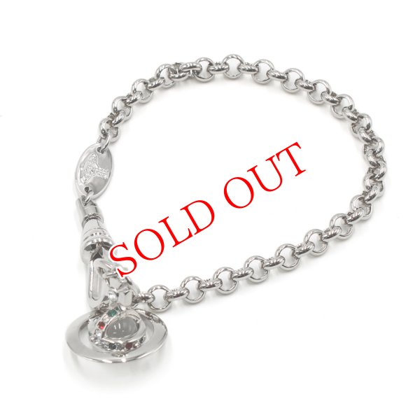 画像1: Vivienne Westwood ヴィヴィアン ウエストウッド 61020057-02P019 NEW PETITE ORB BRACELET ブレスレット アクセサリー レディース (1)